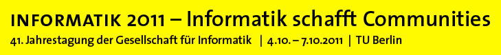41. Jahrestagung, Gesellschaft für Informatik e.V. (GI), Berlin